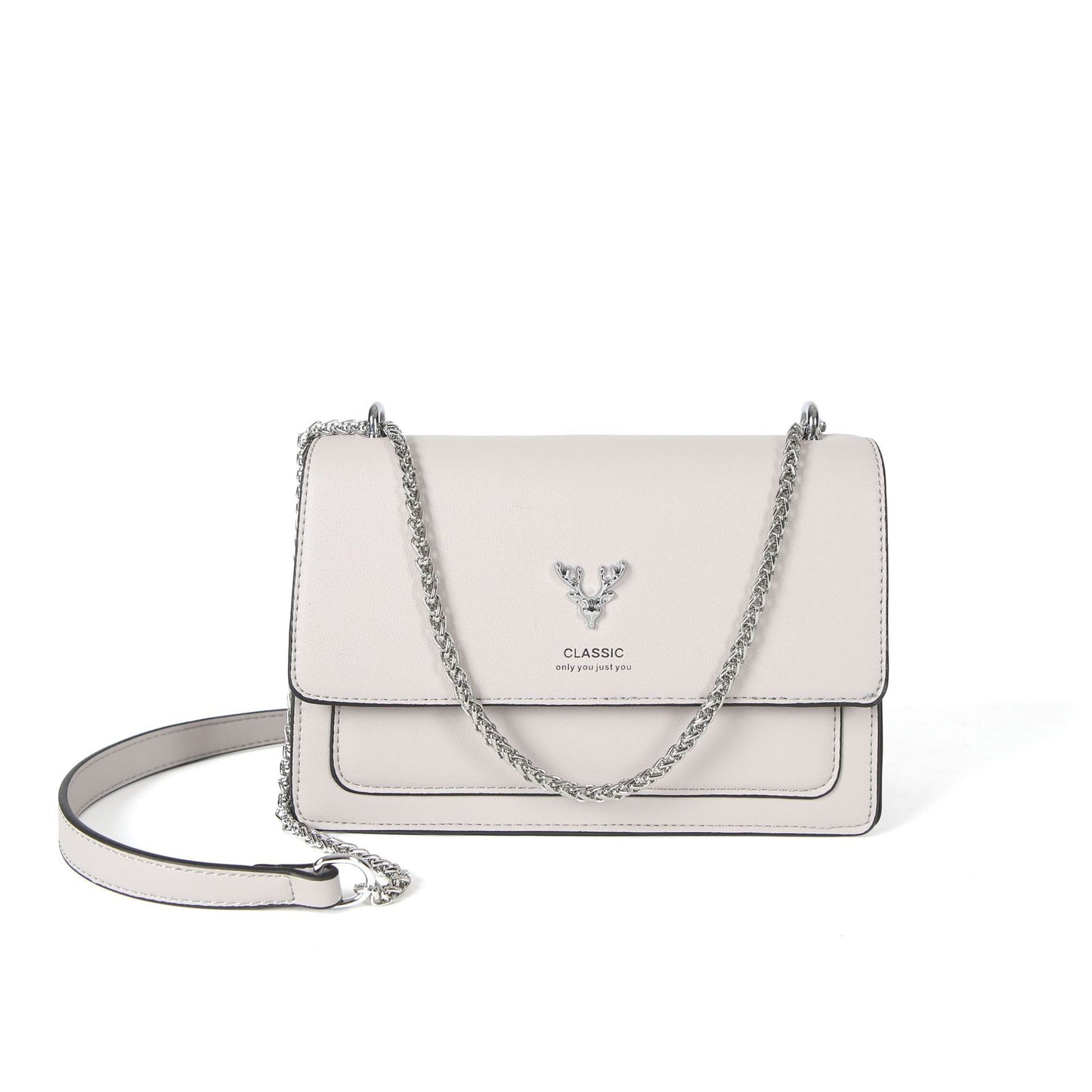 Women's Female Lady Fashion Chain Deer Head Bags