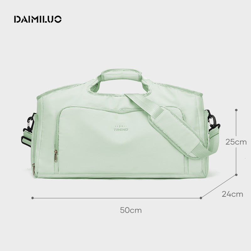 Women's Wet Separation Swim Large Capacity Short Travel Bags