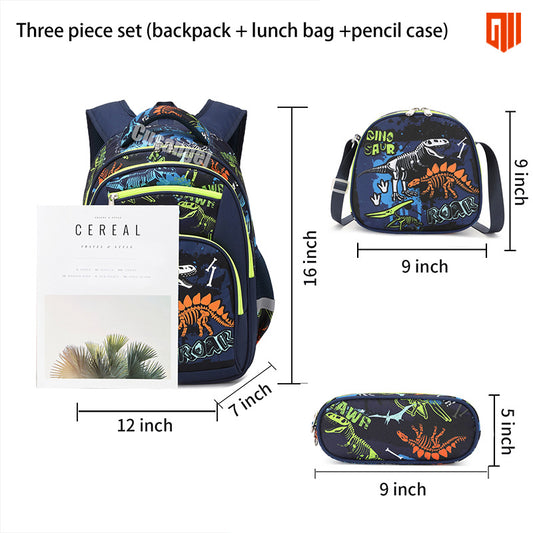 Grade To Boy Burden Reduction Spine Elementary School Students' Schoolbags