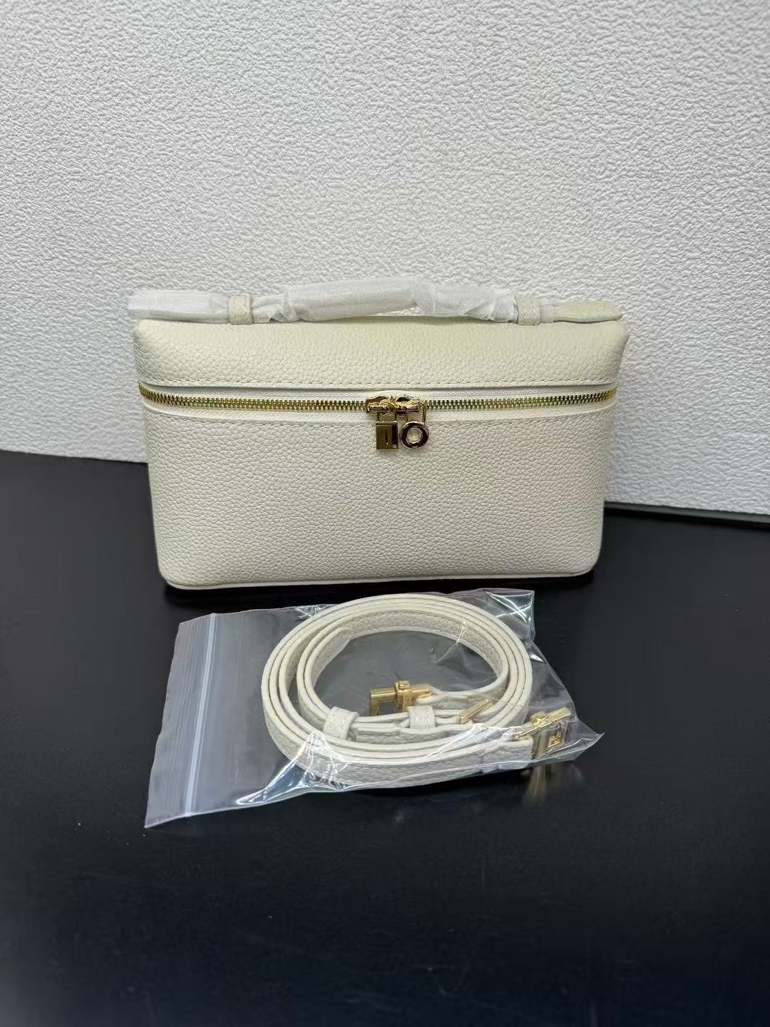 Women's Leather Lunch Box Genuine Pattern First Crossbody Bags
