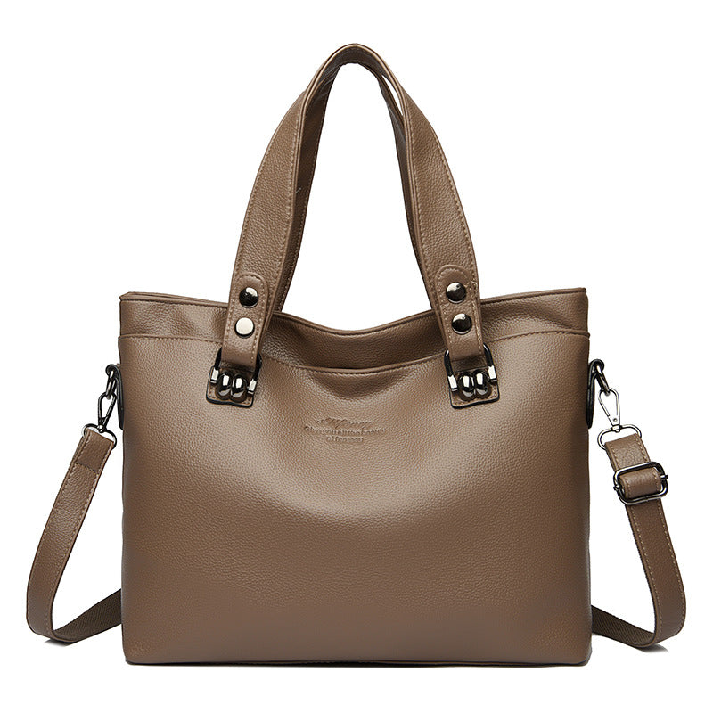 Women's Large Capacity Portable Mother Underarm Hand Shoulder Bags