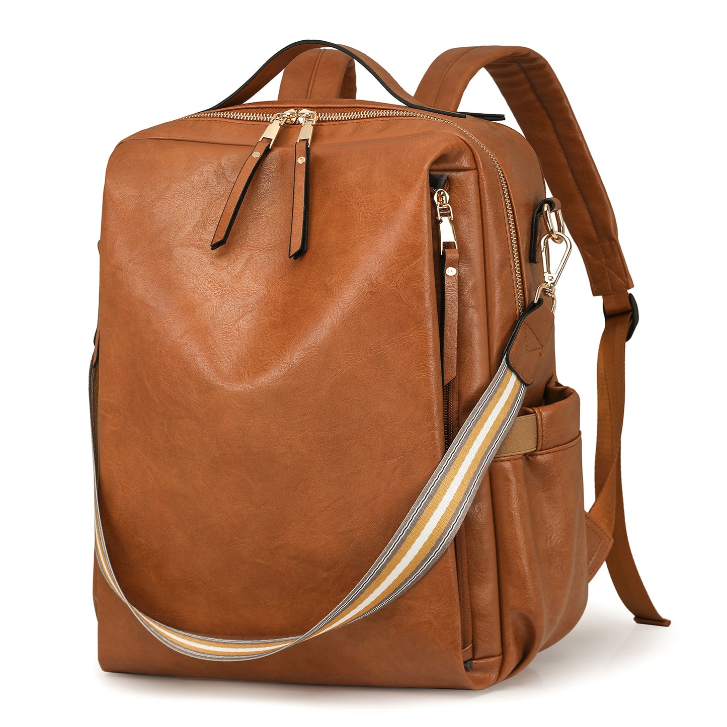Women's Versatile Retro Style Fashion Lot Backpacks
