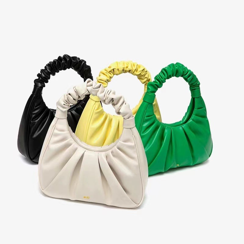 Women's Cloud Dumpling Design Fashion Portable Underarm Handbags