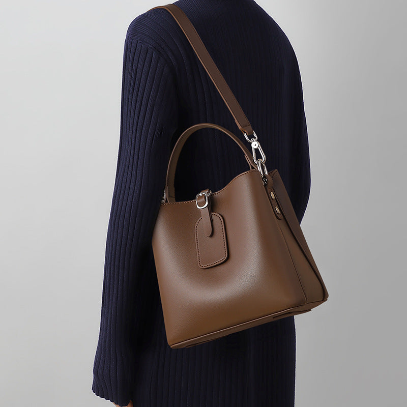 Women's New Summer Versatile High-grade Leather Shoulder Bags