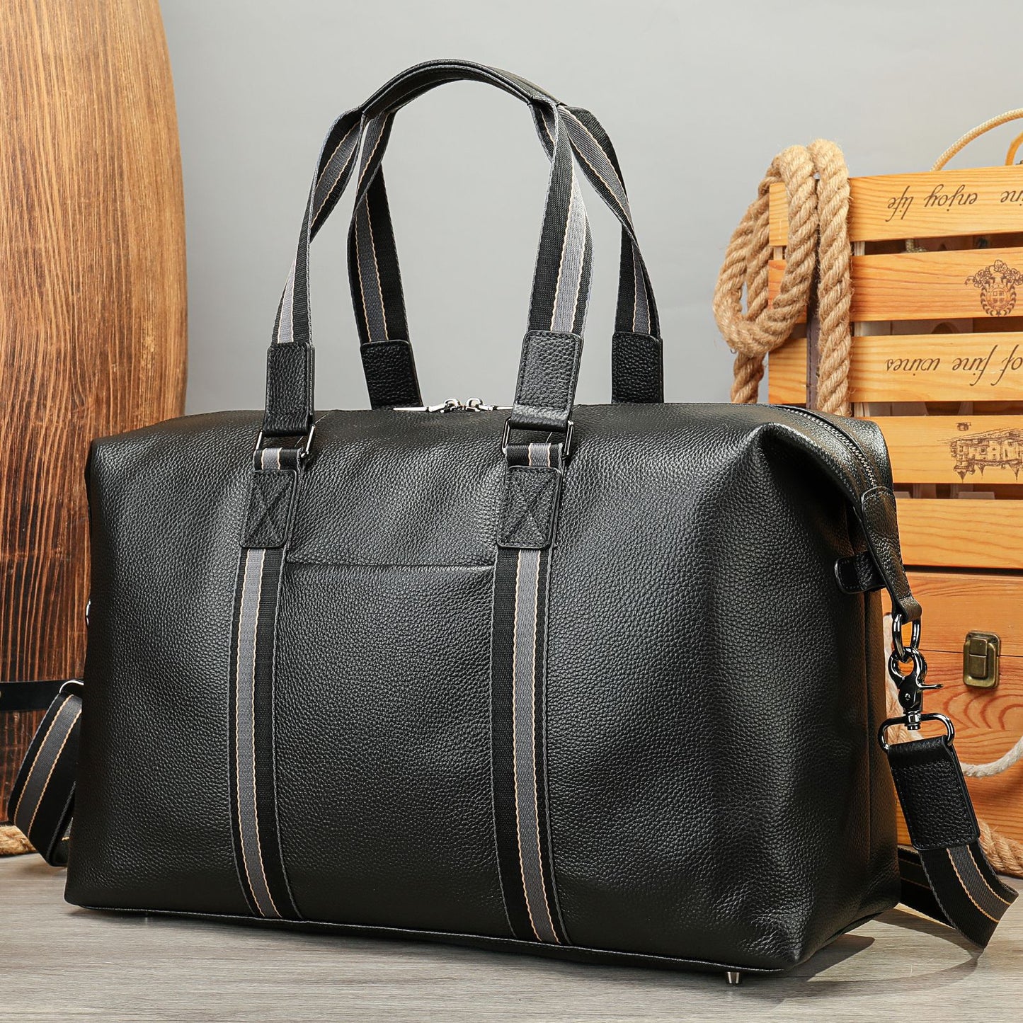 Marten Extra Large Capacity Leather One Travel Bags
