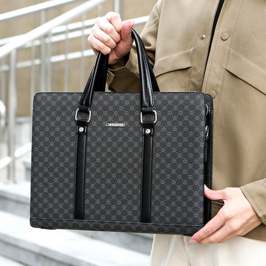Men's Business Large Capacity Password Conference File Men's Briefcases