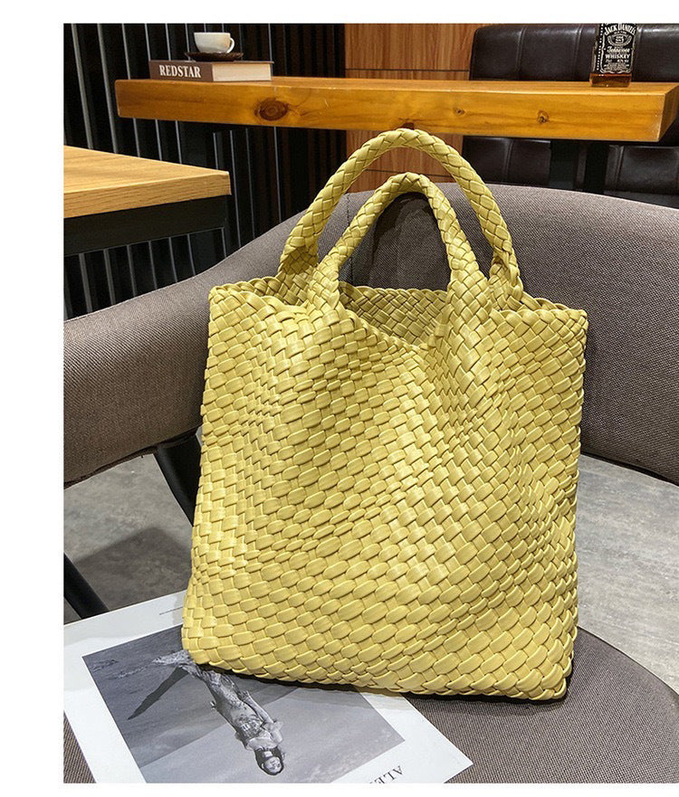 Slouchy Large Capacity Hand-woven Versatile Mother Bags