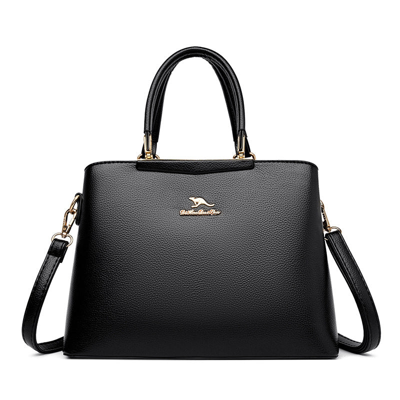 Women's Fashion High-grade Single Big Commuter Soft Tote Bags