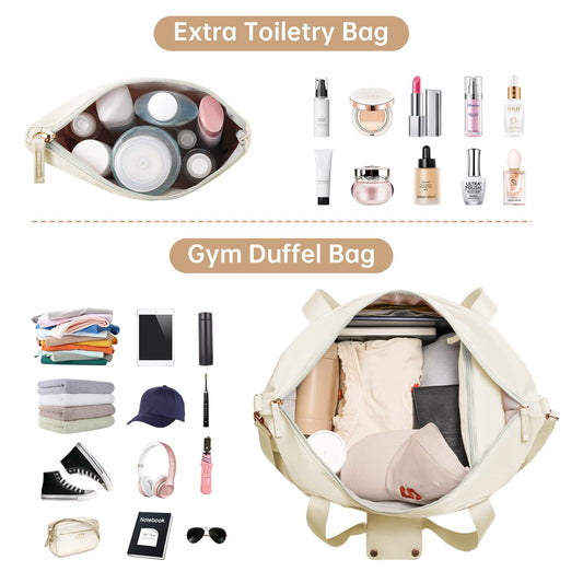 Women's Fitness Waterproof Breathable Durable Dry Wet Separation Travel Bags