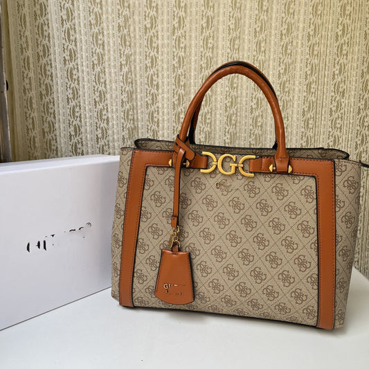 Women's Large Capacity Double Ornaments Printing Fashion Shoulder Bags