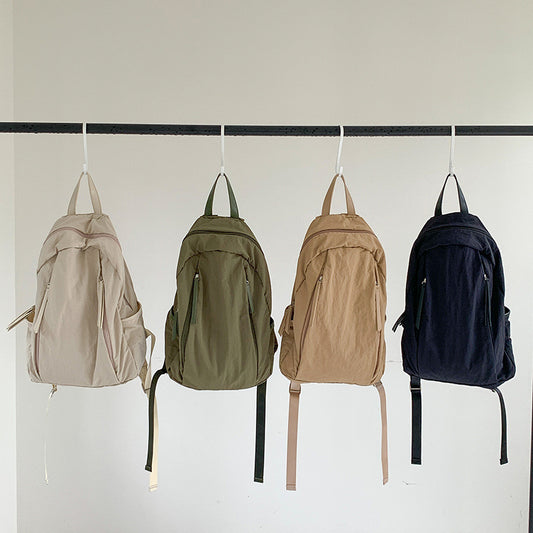 Style Large Capacity Female College Leisure Commute Computer Backpacks