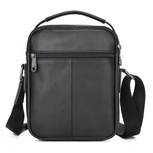 Men's Business Leather Genuine First Layer Cowhide Men's Shoulder Bags