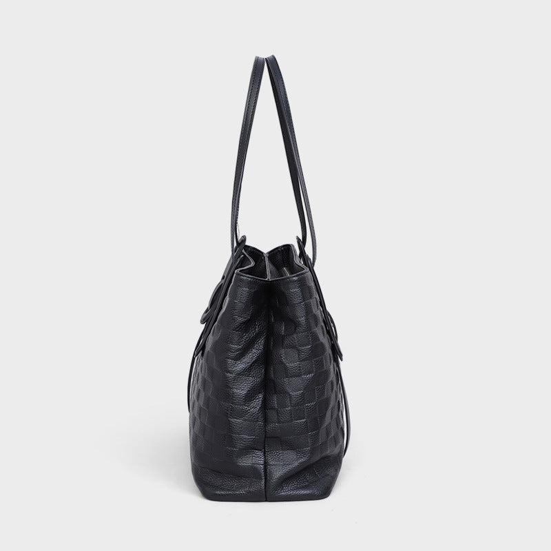 Women's Commuter Large Capacity Genuine Leather High-grade Handbags