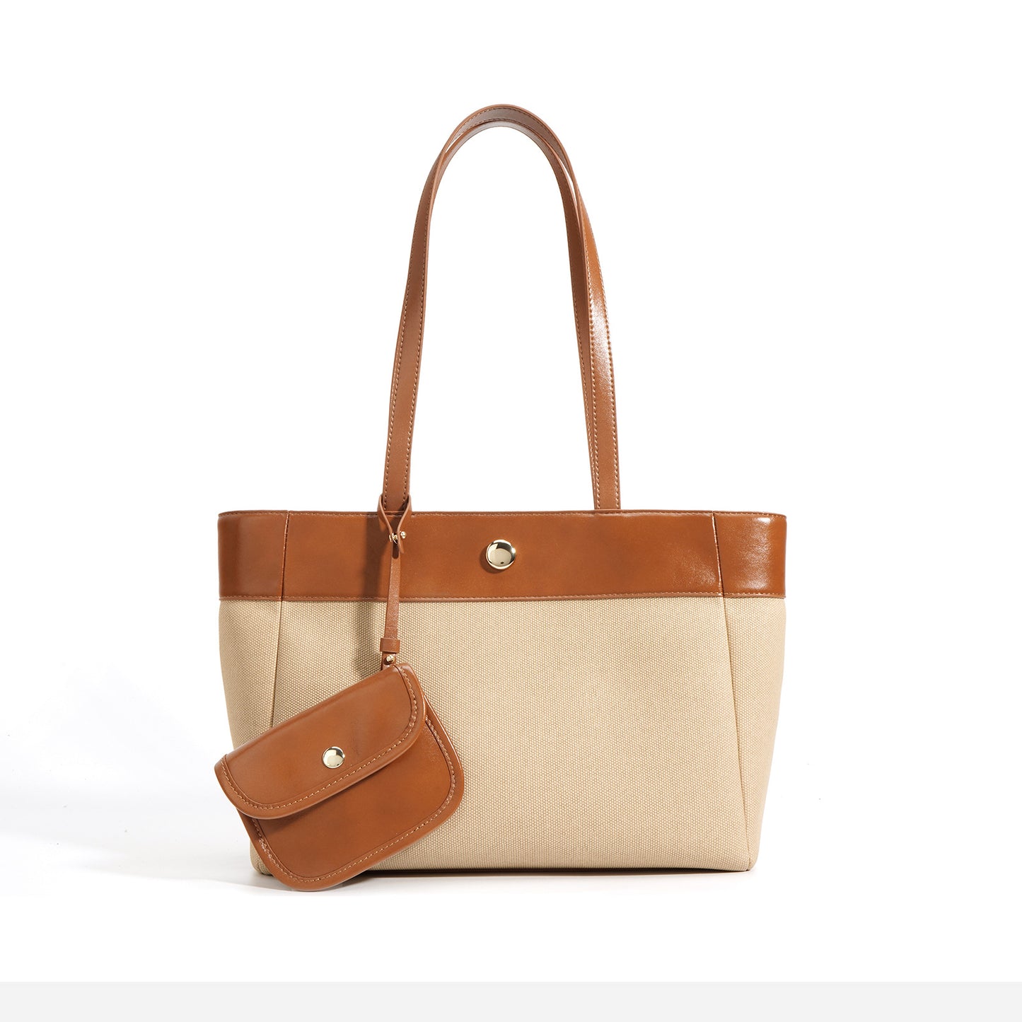 Women's Korean Style Simple Color Matching Large Armpit Bags