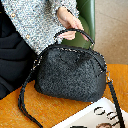 Women's Genuine Leather Female Retro Minority Fashion Crossbody Bags