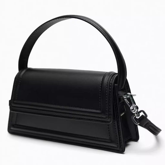 Women's New Black Fashion Portable Original Small Square Bags