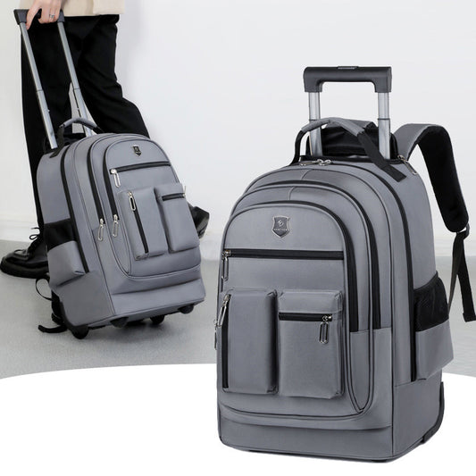 Men's Capacity Double Back Leisure Oxford Cloth Bags