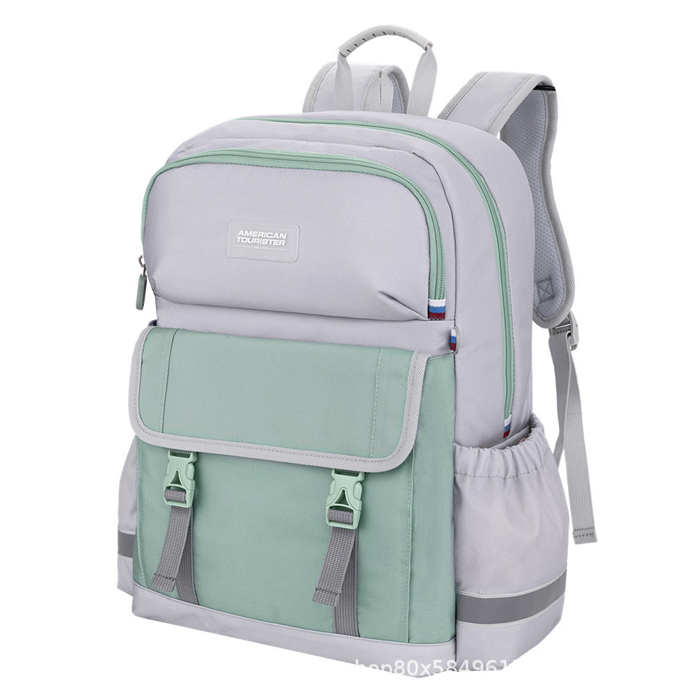 Children's Waterproof Primary Grade Burden Reduction Spine Elementary School Students' Schoolbags