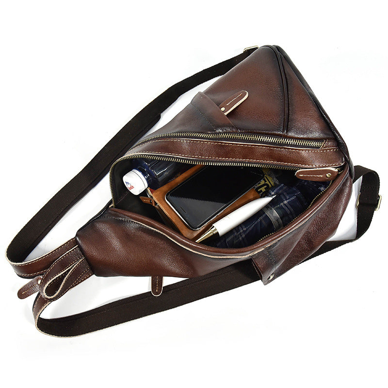 Fashion Crazy Horse Retro Top Layer Backpacks