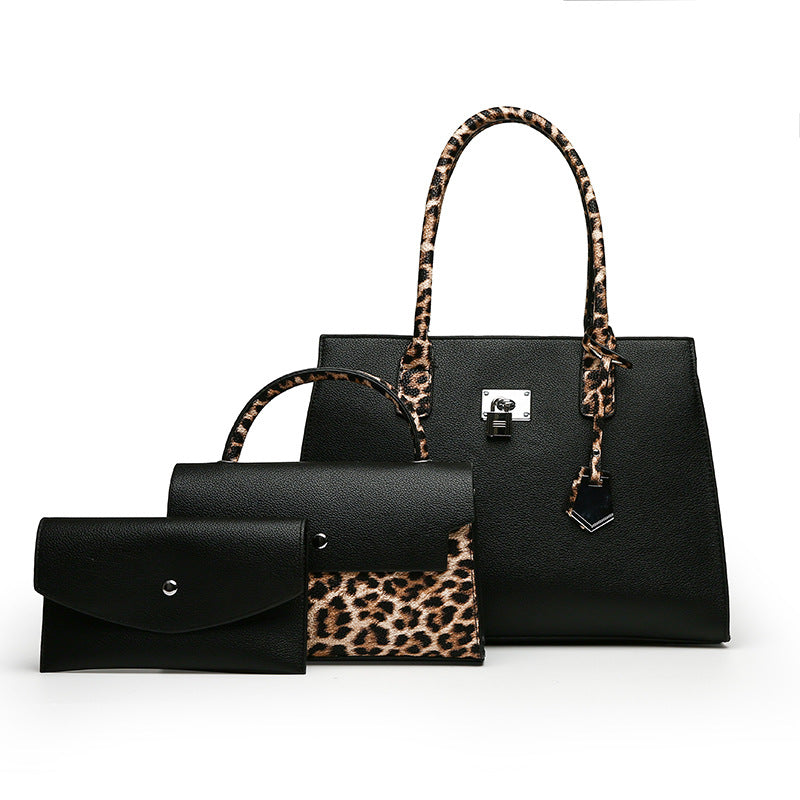 Women's Three-piece Urban Simple Large Capacity Portable Handbags