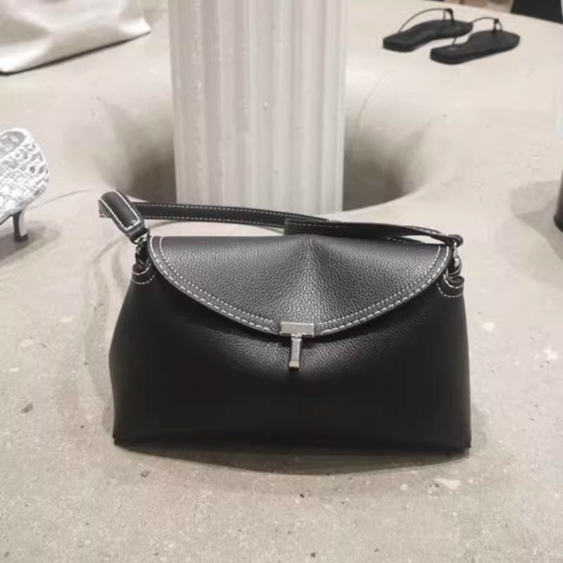 Swedish High-grade First Layer Cowhide Underarm Shoulder Bags