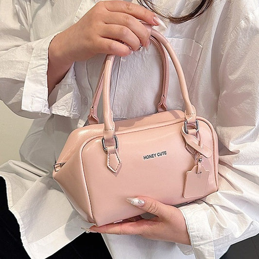 Women's High-grade Hand Carrying Stylish Simple Korean Small Square Bags
