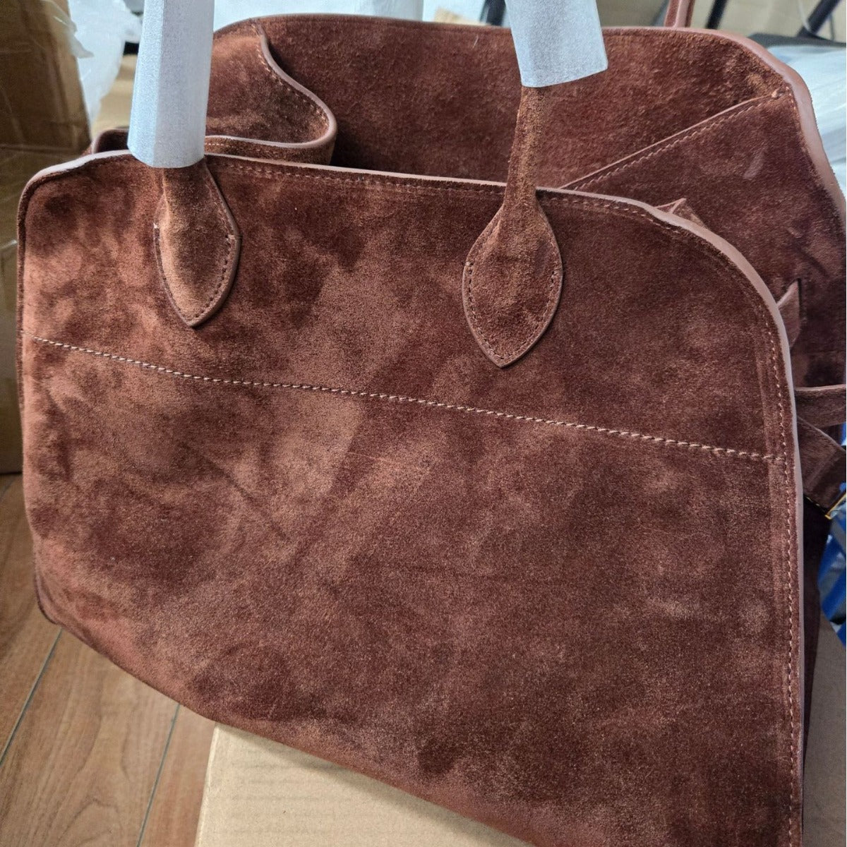Cool Popular Cowhide Suede High Sense Tote Bags