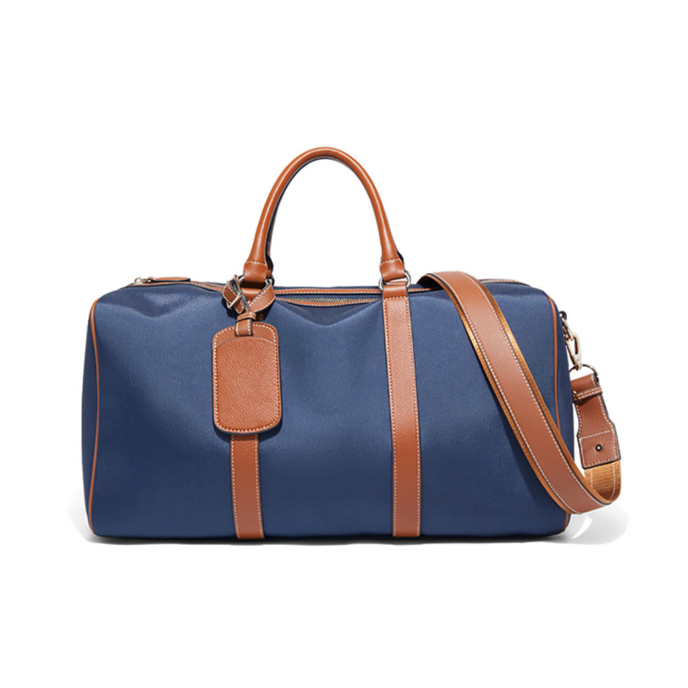 Women's Portable Lightweight Business Leisure Genuine Leather Travel Bags
