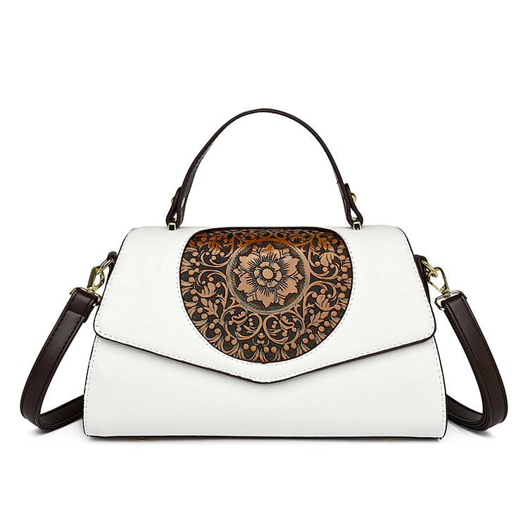 Women's Summer Large Capacity Chinese Retro Fashion Crossbody Bags