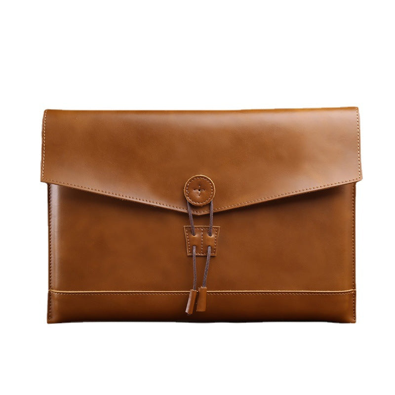 Notebook Liner Drawstring Leather Computer Storage Bags