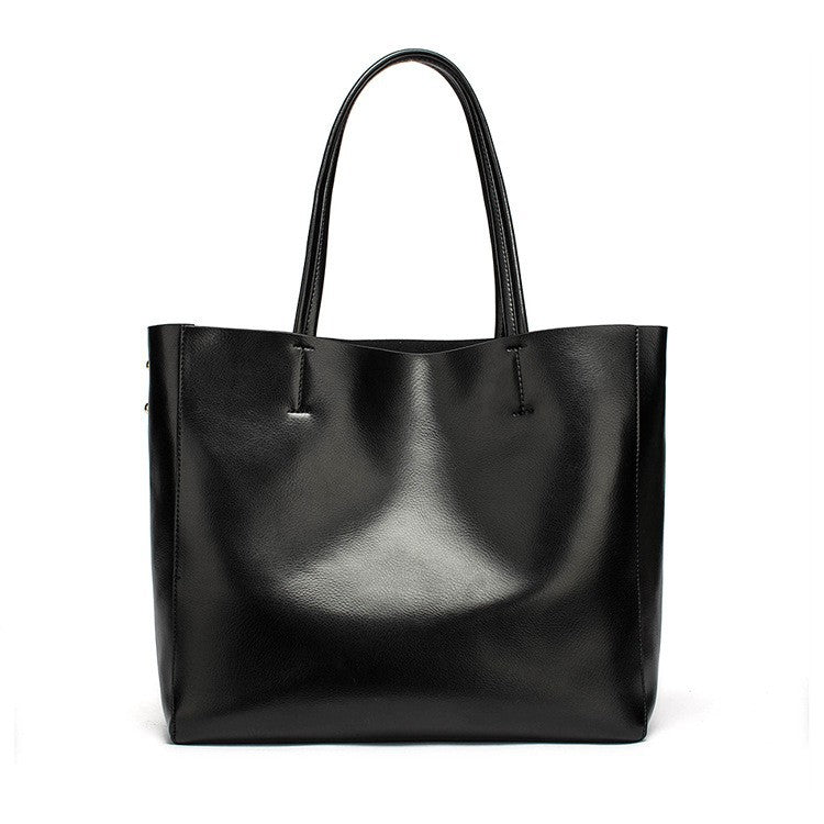 Women's Big For Fashion Genuine Leather Commuter Large Capacity Shoulder Bags