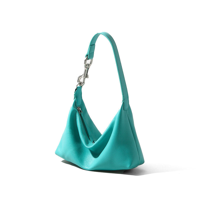 Leather Simple Personality Underarm Niche High Handbags