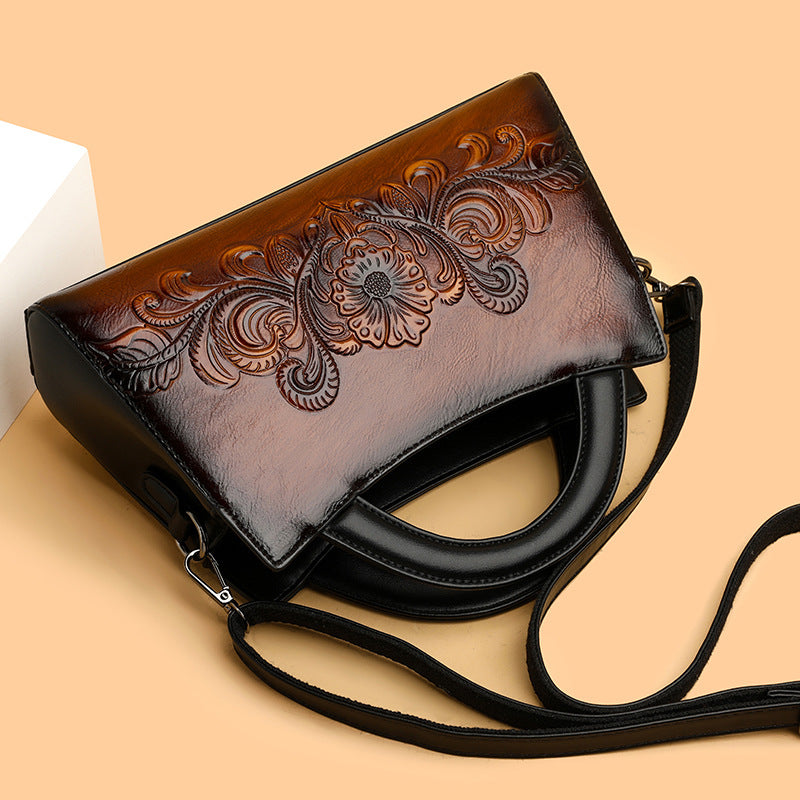 Women's National Style Retro Fashion Trends Mom Crossbody Bags