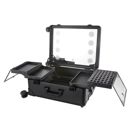 With Light Makeup Fixing Box Nail Cosmetic Cases