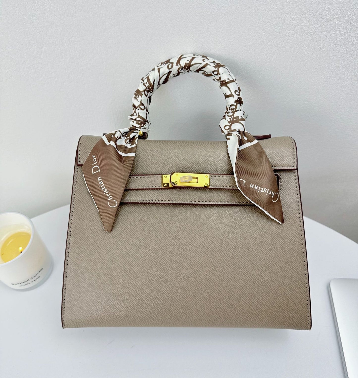 High-grade Genuine Leather Second Generation Kelly Shoulder Bags