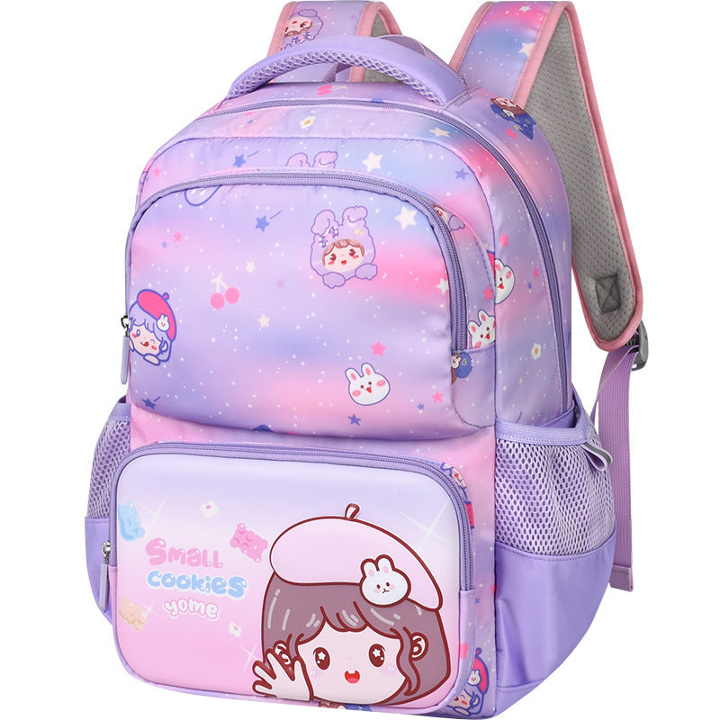 Boy Large Capacity Spine Protection Stool Elementary School Students' Schoolbags