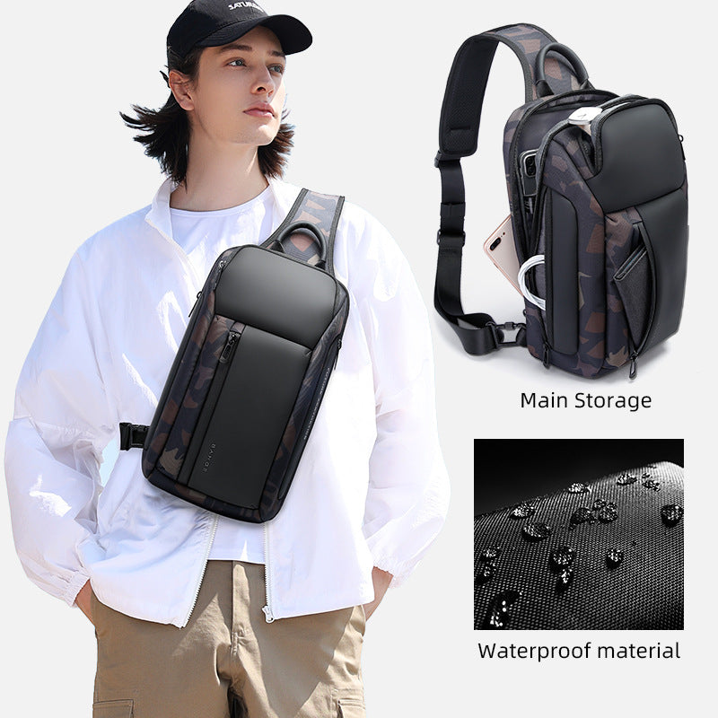 Men's Beautiful Trendy Versatile Creative Fashion Men's Chest Bags