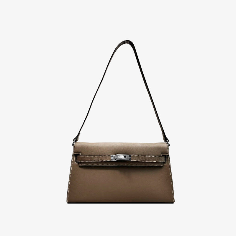 Women's Kelly Underarm High-grade Retro Portable Baguette Armpit Bags