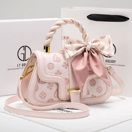Women's Day Niche Cold Berry Pink Fashionable Bags