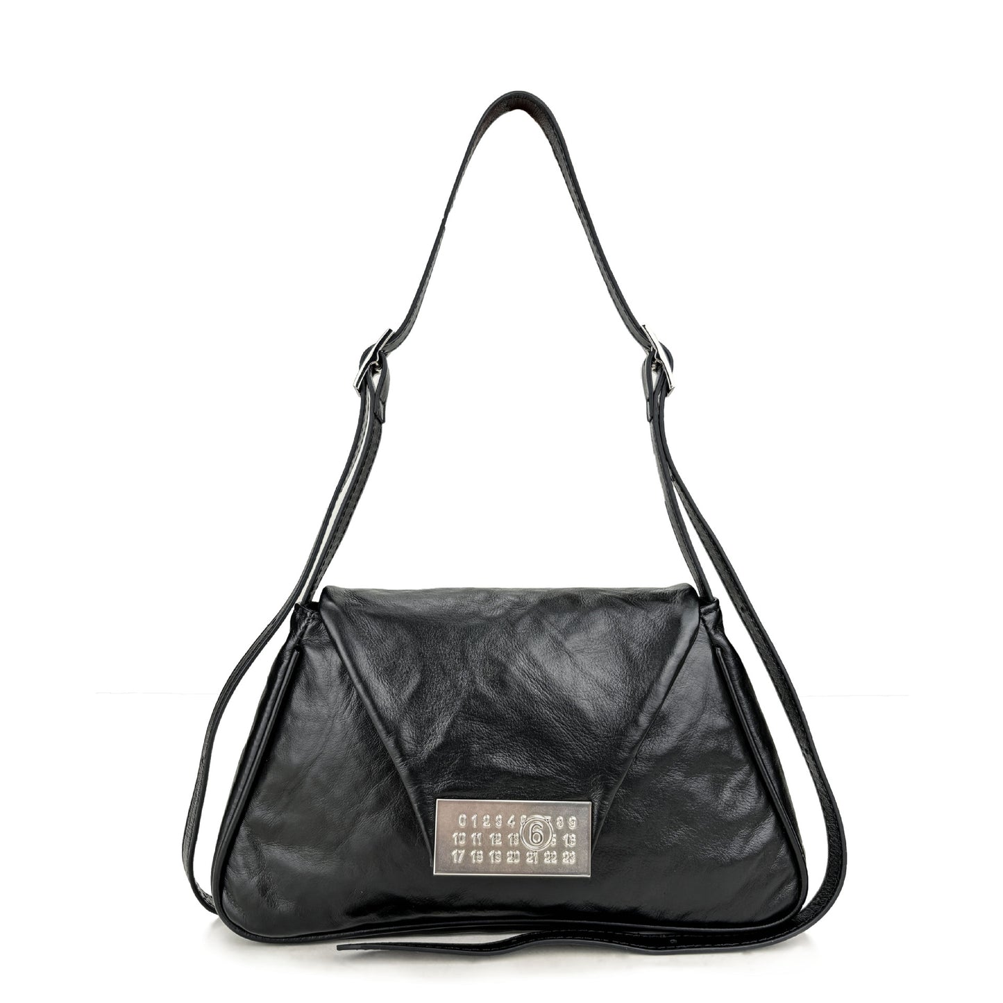 Autumn First Layer Cowhide Trapezoidal Fashion Crossbody Bags