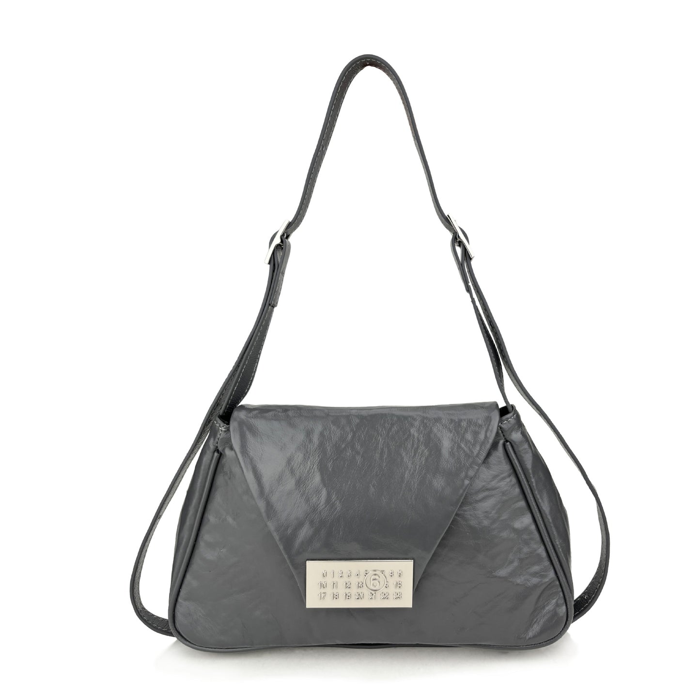 Autumn First Layer Cowhide Trapezoidal Fashion Crossbody Bags