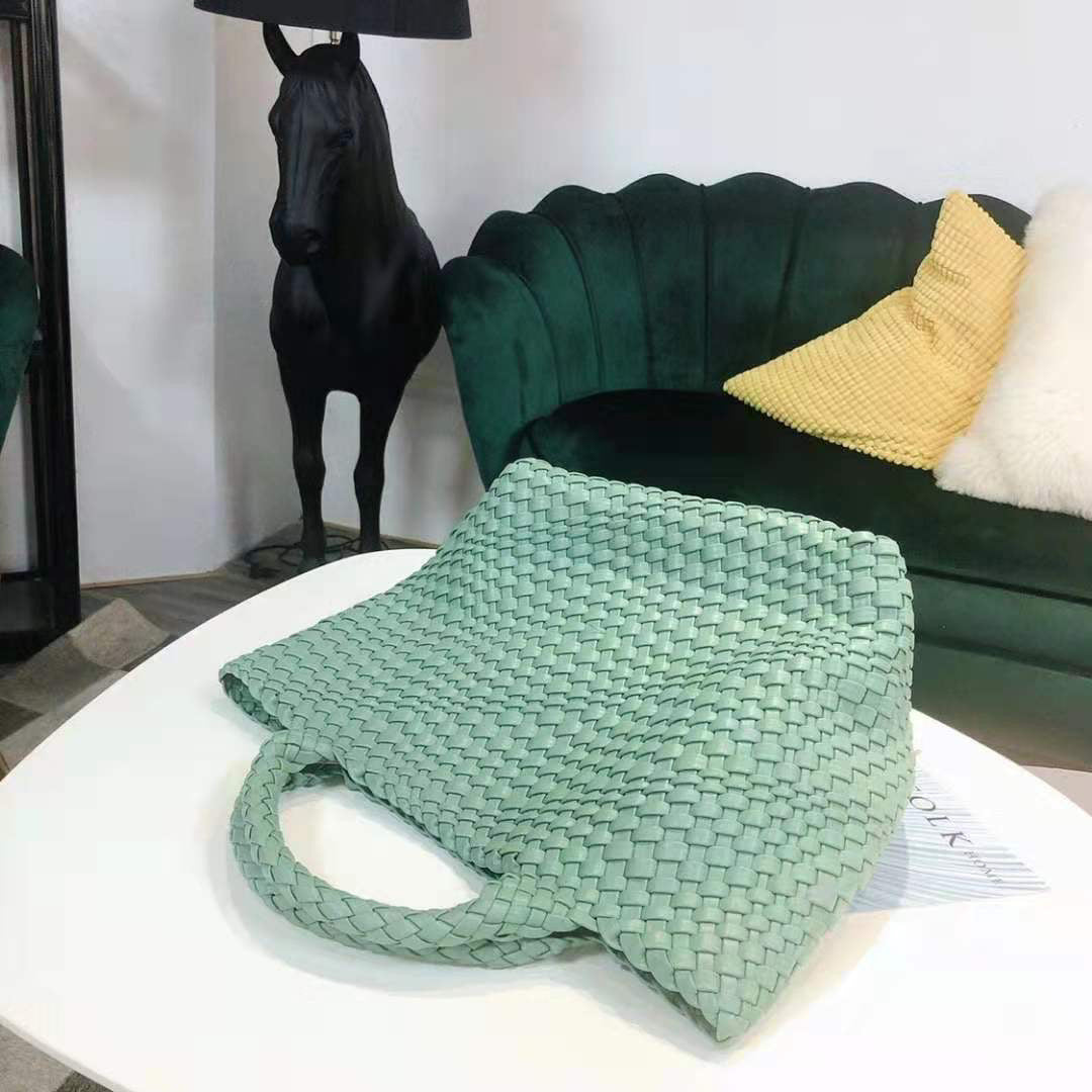 Women's Handmade Woven Portable Large Capacity Tote Bags