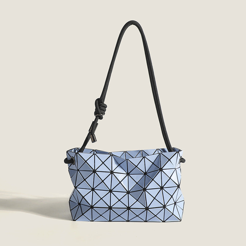 Autumn Geometric Diamond Pattern Simple Portable Shoulder Bags