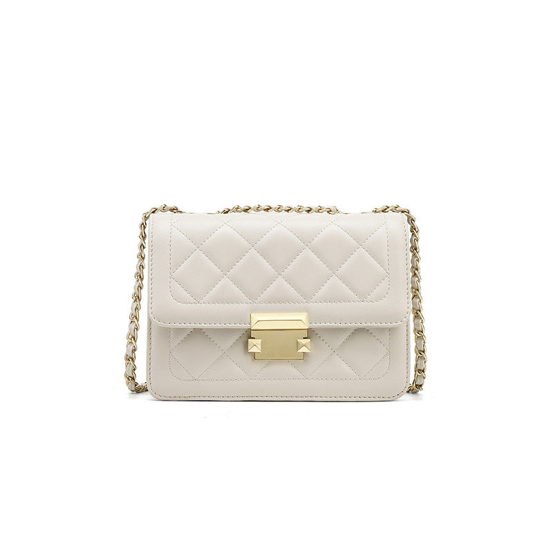 Women's Genuine Leather Chain Classic Style Shoulder Bags