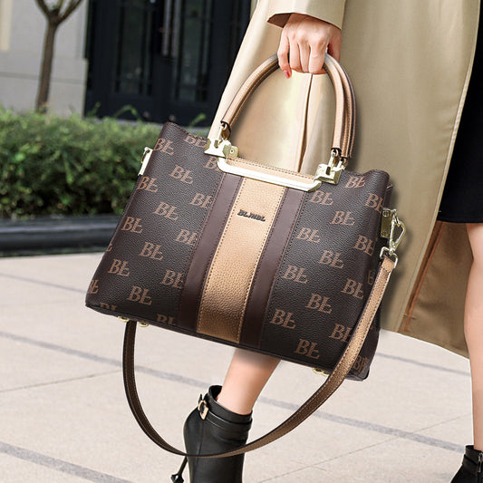 Women's Large Capacity Totes Retro Fashionable Temperament Tote Bags