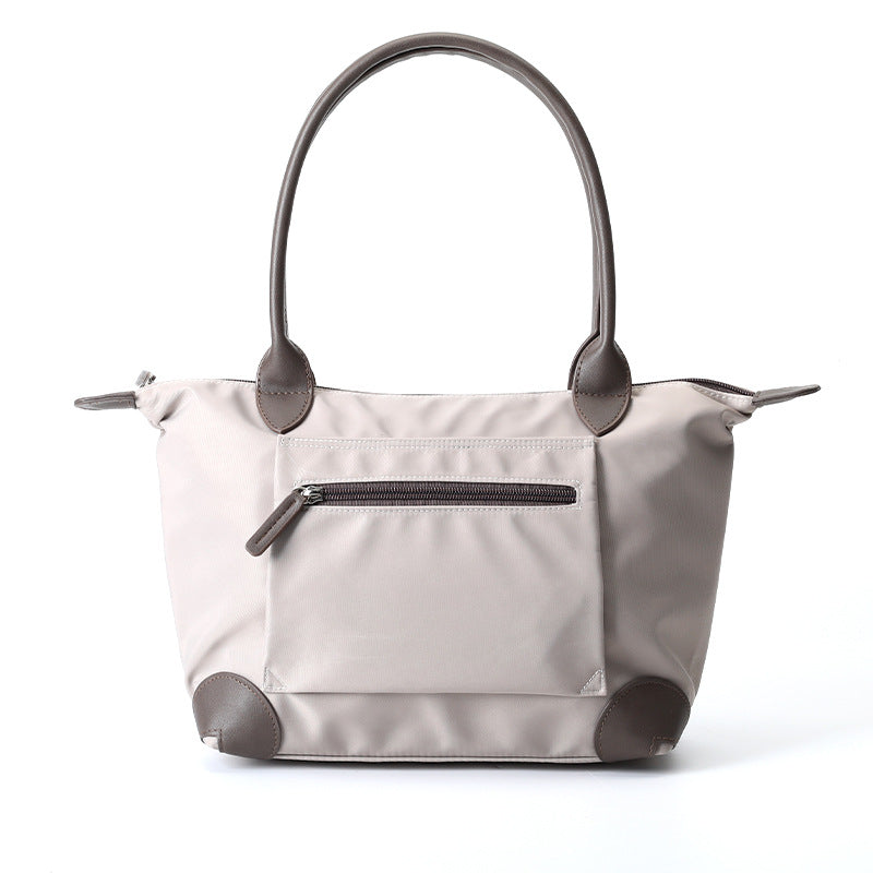 Women's Simple Oxford Cloth Dumpling Making Waterproof Handbags
