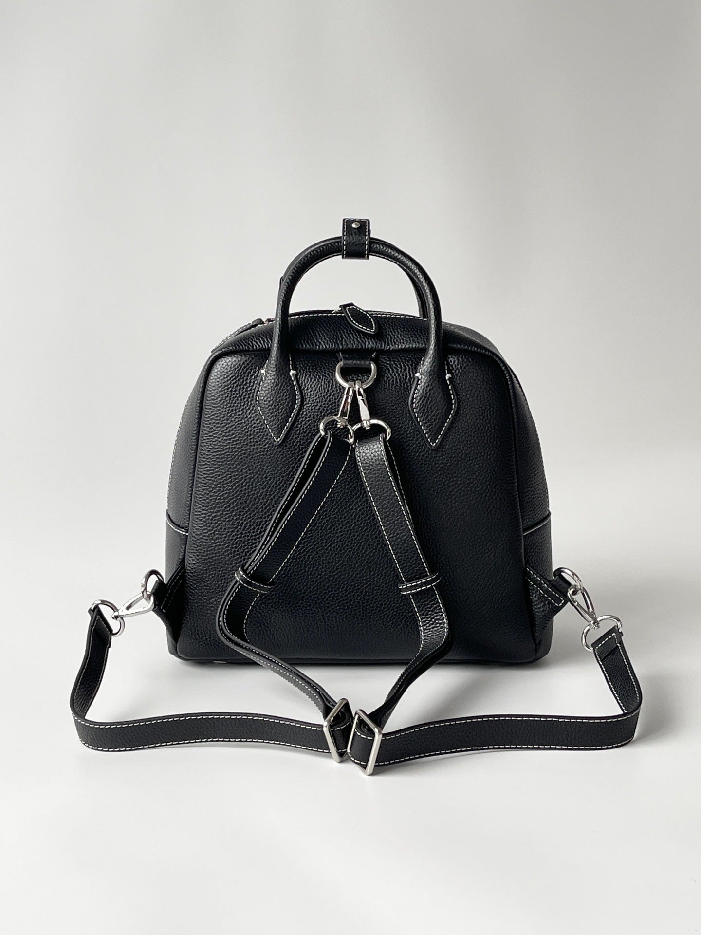 Handmade First Layer Cowhide Large Capacity Backpacks