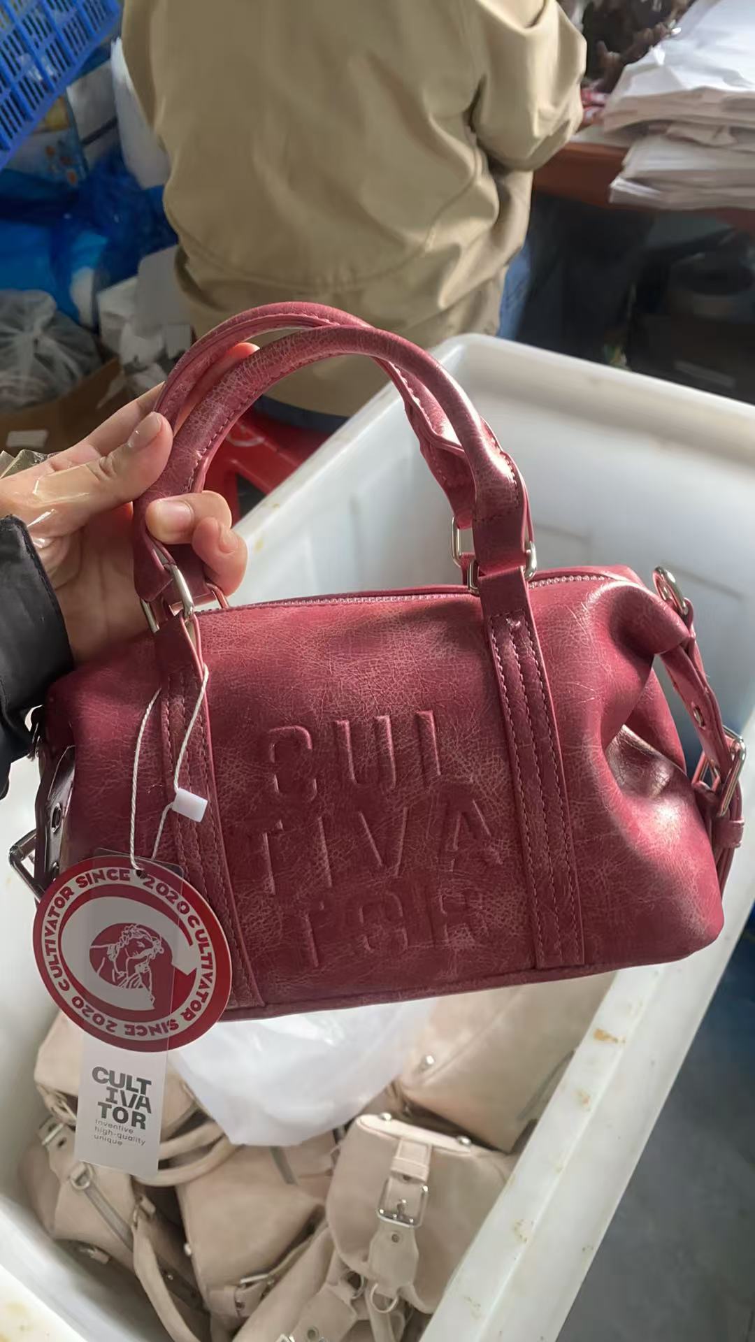 Women's Simple Cultivator Fashion Commuter Carrying Small Square Bags