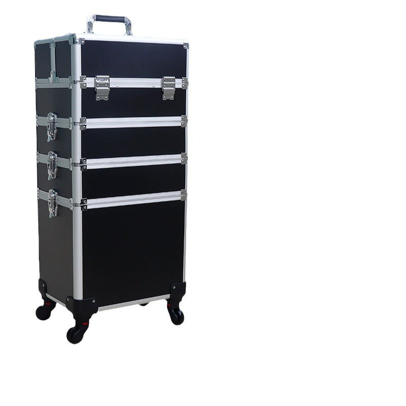 Aluminum Alloy Makeup Box Tattoo Embroidery Manicure Hairdressing Cosmetic Cases