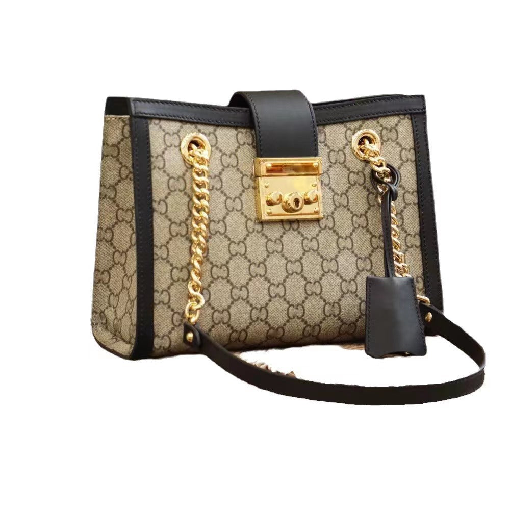 Women's Genuine Leather Presbyopic Light Luxury Large Shoulder Bags